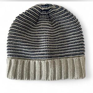 Striped Knit Beanie